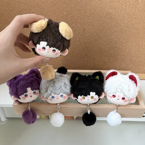 Love and Deep Space 6cm Chibi Cotton Doll Zayne,Xavier,Rafayel,Sylus,Caleb Packing Pendant