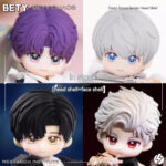 Love and Deep Space GSC Head Shell Zayne,Xavier,Rafayel,Sylus,Nendoroid (Clay Man)Ob11 with Face Shell Neck Support