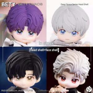 Love and Deep Space GSC Head Shell Zayne,Xavier,Rafayel,Sylus,Nendoroid (Clay Man)Ob11 with Face Shell Neck Support